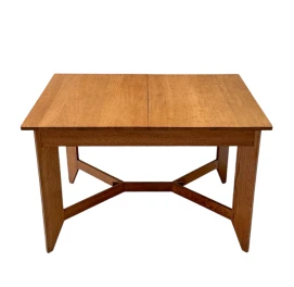 Hendrik Wouda Art Deco Modernist Extending Dining Room Table for Pander, 1924